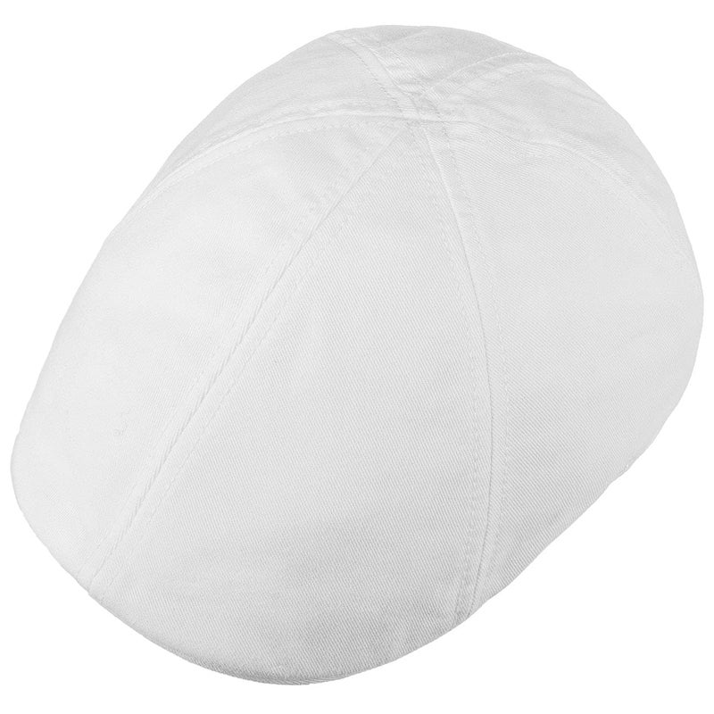 Stetson Texas Sun Protection Flat Cap Women/Men White 7 1/2-7 5/8 - Image 4
